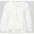 Apricot Regular fit blouse van mix van viscose en linnen met vetersluiting