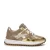 Floris van Bommel Noppi 46.01 leren sneakers bruin/goud