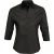 SOLS Dames/dames Effect 3/4 mouw passend werkoverhemd (Zwart)
