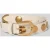 Guess Riem van leer met logo-embossing