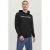 JACK & JONES ESSENTIALS hoodie JJECORP met logo zwart