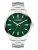 s.Oliver Analoog horloge  donkergroen / zilver