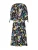 Oasis Jurk  turquoise / geel / sering / zwart