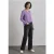 Street One Dames Blouse in effen kleur in Paars