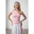 Slim Fit Off-Shoulder Jersey Blouse Met Strikdetail