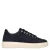 Manfield nubuck sneakers donkerblauw