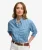 Poplin Relaxed Overhemd Met Lange Mouwen Blue