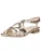 Nero Giardini Sandalen met riem  goud