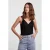 Pieces zwarte kanten body dames – Lace top Nichelle