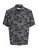JACK & JONES Overhemd ‘JJEJEFF’  grijs / zwart / wit