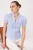TRENDYOLMİLLA Dames Blauw Effen Kort Regular fit Overhemden