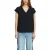 comma – female – Losse crêpe blouse met strikdetails