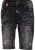 2Y Premium Jeans ‘Sylva’  black denim / wit