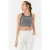 Geribbelde Mouwloze Crop Top