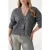 GUESS Riley Ls Vn Sequins Dark Grey Heather