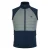 Dare 2B Heren Aflopend Gilet (Leliebladgroen/Moonlight Denim)