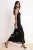 TRENDYOLMİLLA Dames Zwart Effen Maxi Mouwloos Stijlvol/Avond Bodycon Jurken