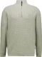 Chasin Half-zip Trui Oscar Brik Grijs heren