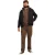 Jack And Jones Gewatteerd Plus-hybride herenjack met lange mouwen (Zwart)