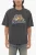 SEIZOENSGEBONDEN T-shirt met ronde hals en graffitiprint in grijs