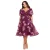 Wikkeljurk Goddiva Floral Midi
