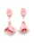 AVANT-GARDE PARIS Oorbellen ‘Ophelia’  lichtroze