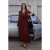 Mango maxi jurk donkerrood