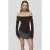 Elegante Off-Shoulder Lange Mouwen Slim Fit Asymmetrische Top