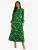 love & roses Jurk  goud / smaragd