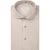 Profuomo overhemd beige strijkvrij wide collar