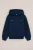 WE Fashion – Meisjes oversized hoodie met print – Oversized – Donkerblauw – Katoen –