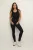 Jersey top Regular fit Black Deep