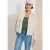 Cecil Dames Linnen blouson met rimpels in Beige