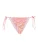 LSCN by LASCANA Bikinibroek ‘Lisa’  oranje / rosa / oudroze / wit