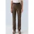 OUI slim fit broek – bruin