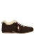 Poelman Jenn suède sneakers – donkerbruin