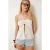 Katoenen off-shoulder halter blouse