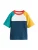 Next Shirt  cyaan blauw / curry / oranje / wit