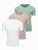 Ombre Shirt  beige / mintgroen / wit