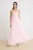 TRENDYOLMİLLA Dames Roze Effen Maxi Mouwloos A-lijn Avond & Gala Jurk
