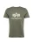 ALPHA INDUSTRIES Shirt  lichtbeige / groen