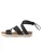 Bayton Sandalen met riem ‘Braltar’  zwart