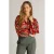 Ivy Beau blouse met print – rood