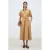 Suncoo A-lijn jurk camel