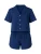 C&City Blouse  donkerblauw