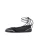 Karl Lagerfeld Ballerina  zwart / wit