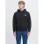 JJ REBEL hoodie met backprint zwart