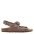 Mango Kids leren sandalen bruin