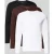 Boss Regular fit shirt met lange mouwen van puur katoen in set van 3