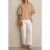 Reiss Overhead Cotton Top Camel